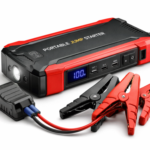 Portable 12V Car Jump Starter