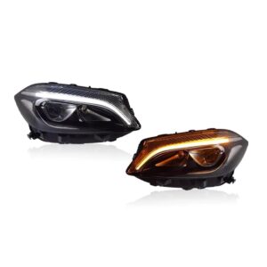 headlights Compatible For Mercedes-Benz A-Class